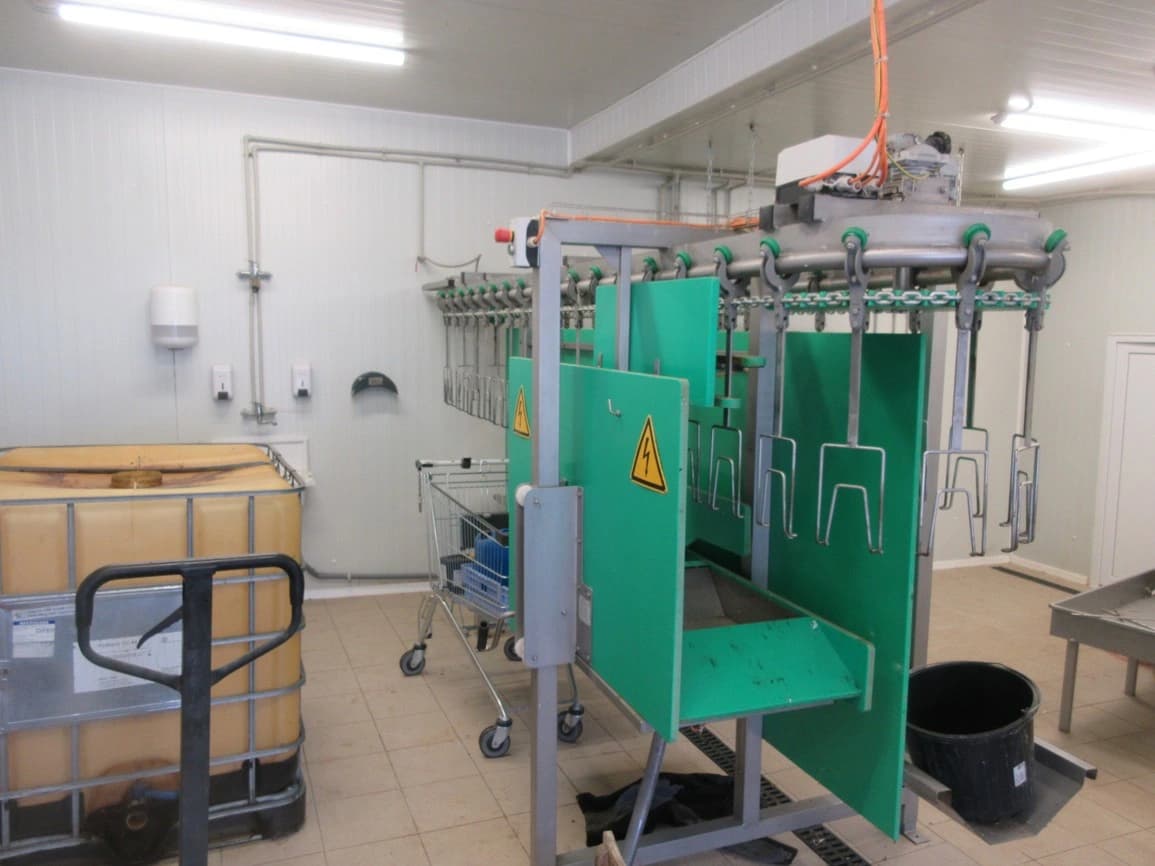 Prodej souboru movitých věcí - Linka na porážku drůbeže a Chladící jednotky